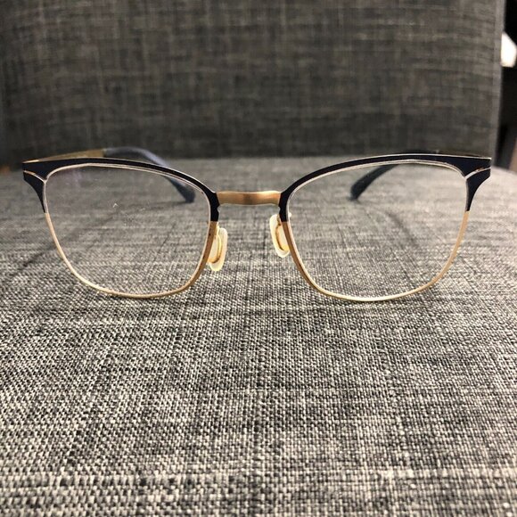 Jins Blue Sapphire Metal Rectangular Semi Rimless LMF-18S-110-858 READ DESCRIPT. - Picture 9 of 9